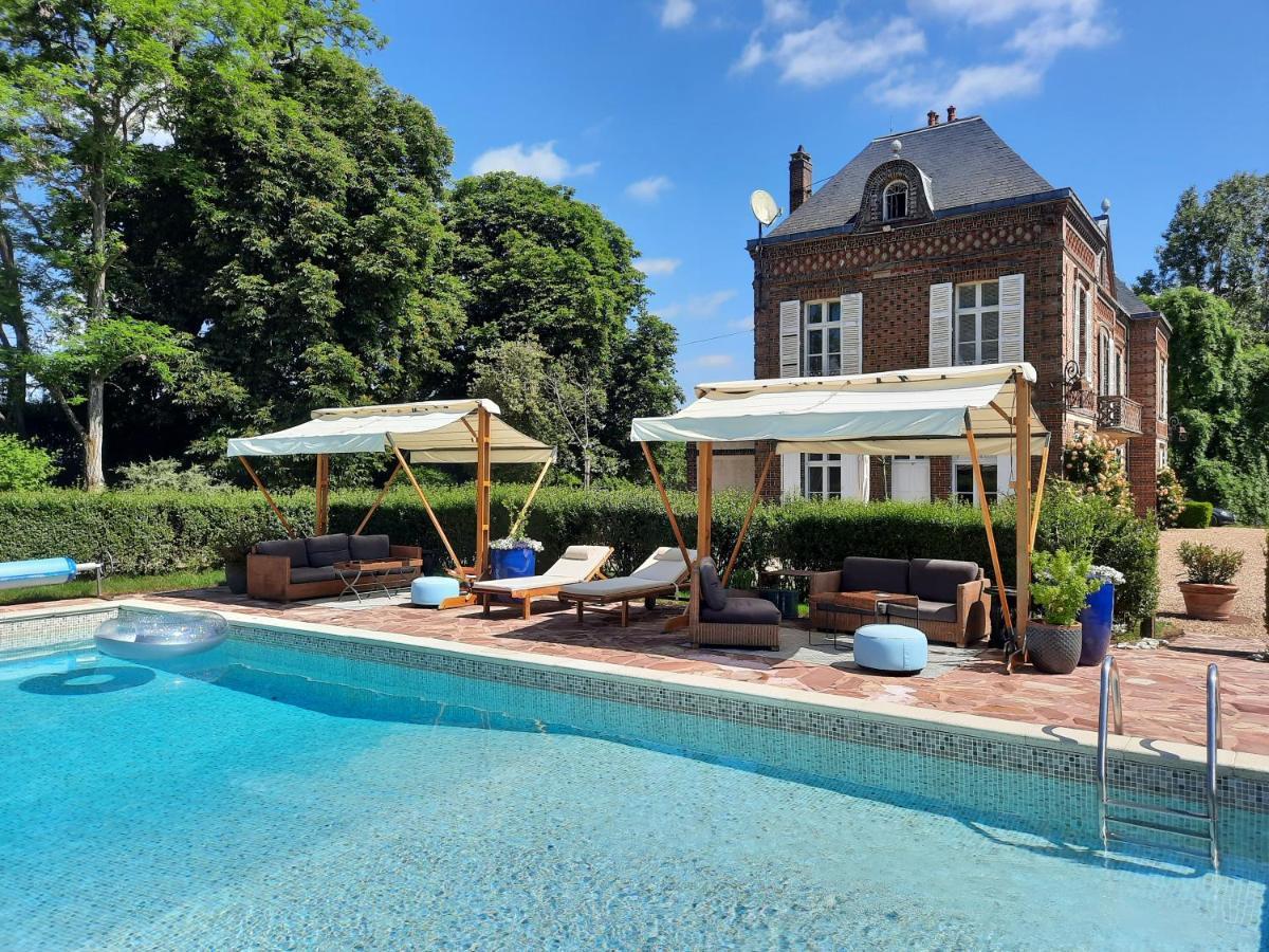 Bed and Breakfast Manoir Des Tuileries Du Buisson Вернёй-сюр-Авр Экстерьер фото