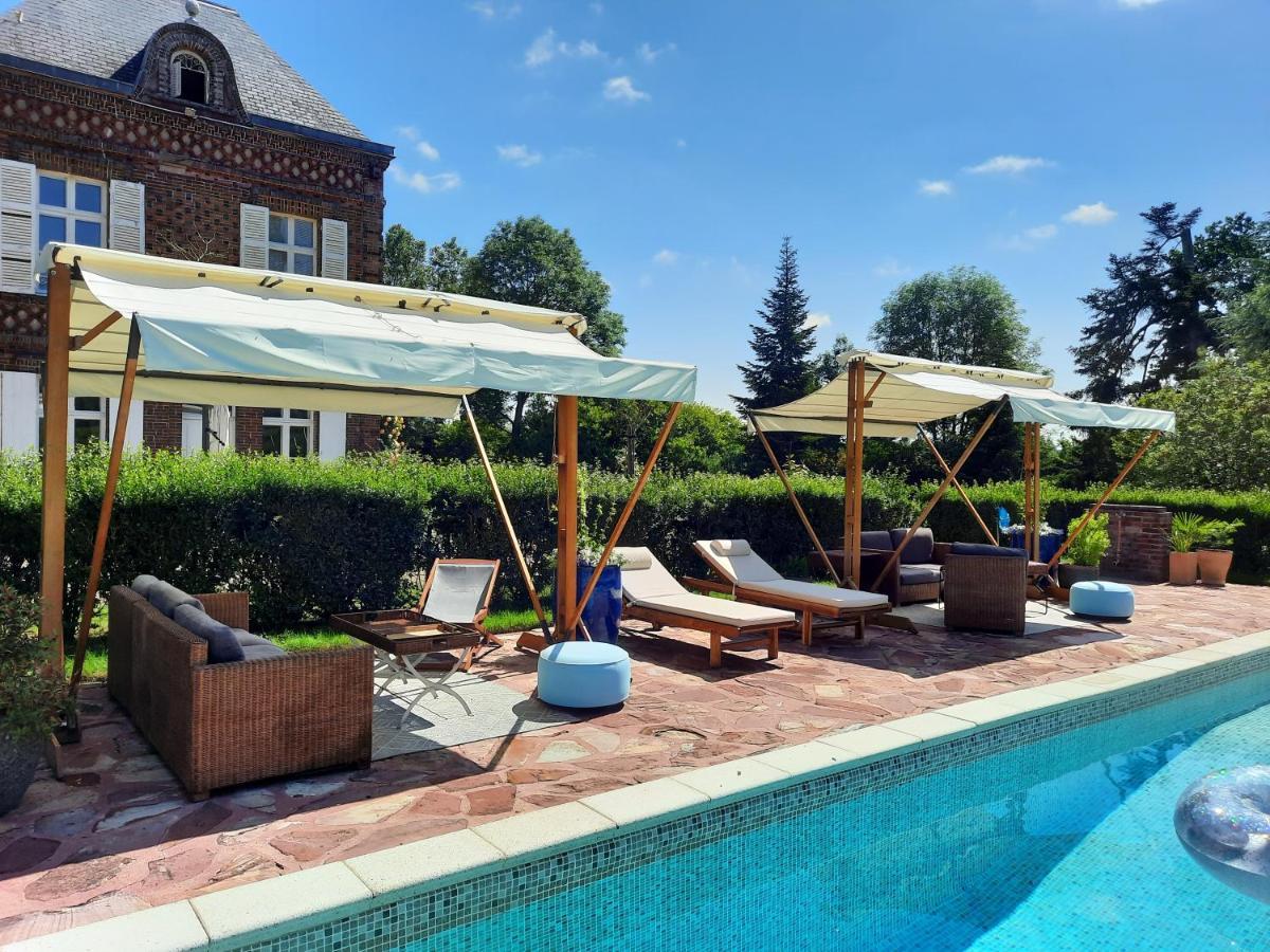 Bed and Breakfast Manoir Des Tuileries Du Buisson Вернёй-сюр-Авр Экстерьер фото